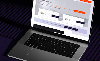 Antoine Chadanian : Site vitrine, Identit&eacute; visuelle, Couverture LinkedIn image 