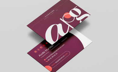 APG Signature : Logotype et carte de visite image 
