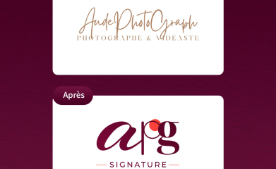 APG Signature : Logotype et carte de visite image 