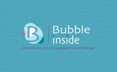 Bubble Inside : Logotype et carte de visite image 