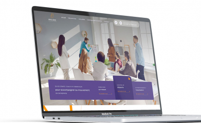 Dare-dare coaching : Logotype et site internet image 