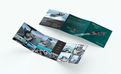 Monaco Rib Boats : dépliant, panneau, linktree, brochure mobile image 
