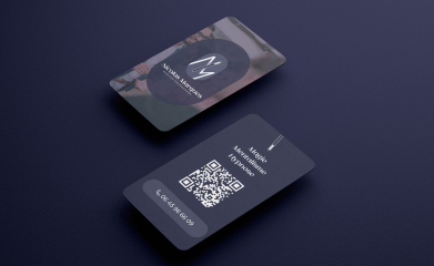 Nicolas Marques Magicien : logotype, brochure, carte de visite image 