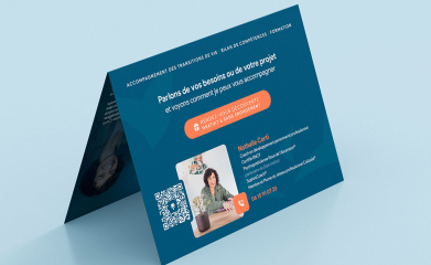 &sensêtre : Logotype, carte de visite et dépliant image 
