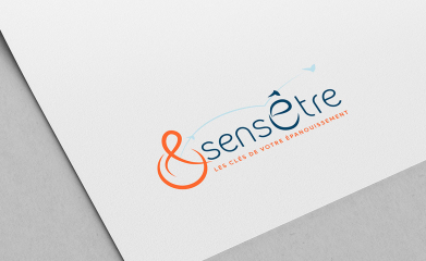 &sensêtre : Logotype, carte de visite et dépliant image 