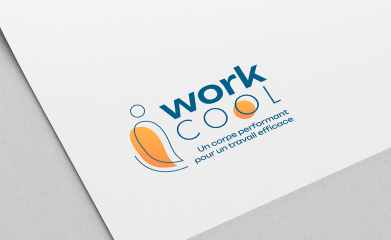 Work cool : Logotype et carte de visite image 